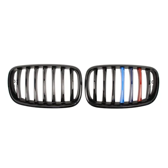 High-Quality THR Color ABS Grille with 1 Slat for X5 X6 E70/E71 Cars