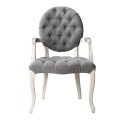 Modern Louis Ghost Restaurant Soft Arm Dining Chairs