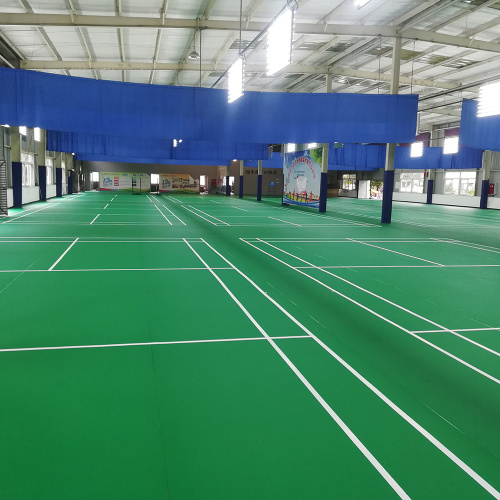 PVC-vloer voor badmintonveld