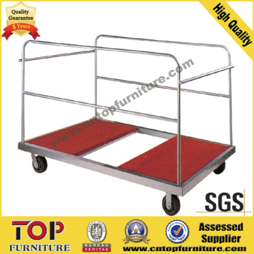 Strong Removable Steel Round Table Cart