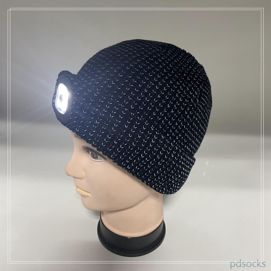 Оптовая акриловая светодиодная шляпа Tuque