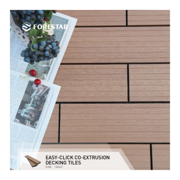 Tiles de terrasse WPC DIY Direct Factory - plancher extérieur antidérapant