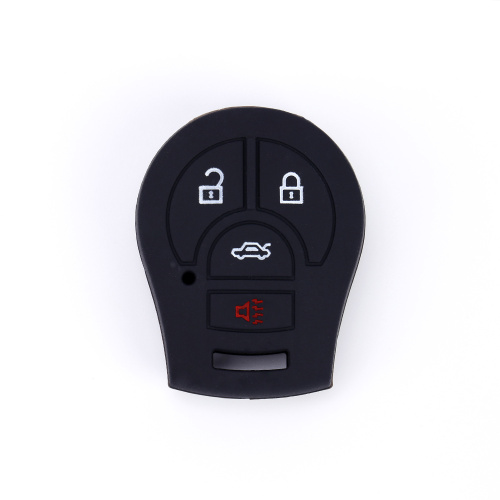 Small Nissan 4 Button Car Key Silicone Jacket
