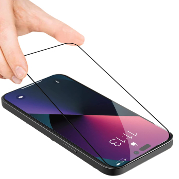 Protettore per lo schermo in vetro con collaudo pieno di seta anti-scratch antiatica all'ingrosso per iPhone X/XR/11/11/11/14/15 Pro Max Plus