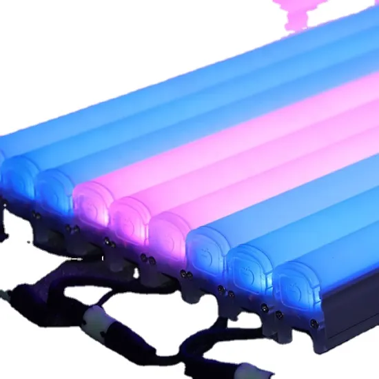 Media Facade RGB Decorative LED Lighting: Enhancing Outdoor Buildings with Programmable and Diffuse Pixel Tube Lights