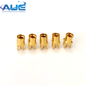 MMCX Female Straight Right Angle Connector for PCB Mount