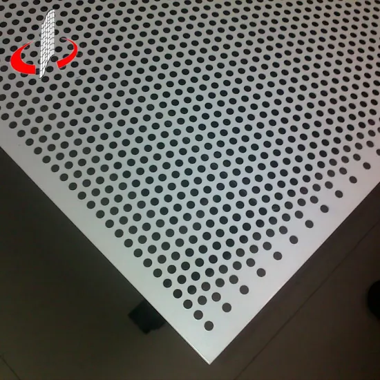 1mm Hole Galvanized Stainless Steel Perforated Metal Mesh Sheet