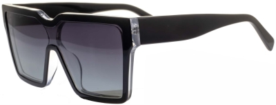 C2 Acetate Optical Frame Black_Transparent