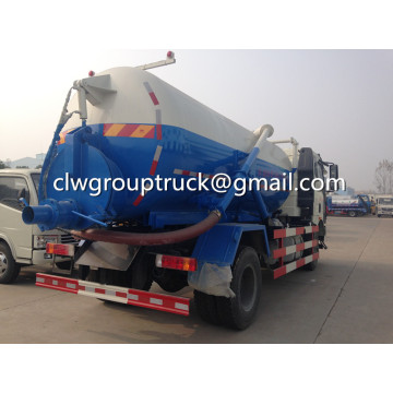 Тележка dongfeng XBW уборки и очистки сточных вод танкер