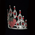 Tiara de fresa Rhinestone por mayor Pageant Crown