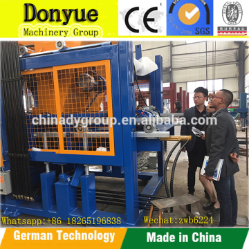 QT10-15 fully automatic concrete cement block making machines for North Africa