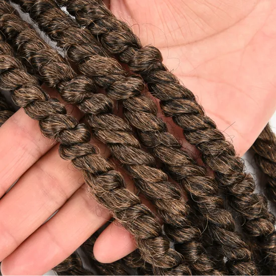 MYZYR Factory wholesale Pre-twisted Passion Twist Braiding Hair For Women 2021 Synthetic Jumbo  Crochet Hair 18" 80g 11 Roots