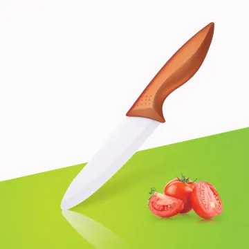 6 Inches Chef Knife White Ceramic Knife
