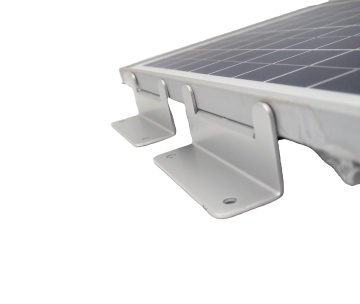 Aluminium Solar Panel Montage Z Brackets Set für Wohnmobile: Ideale Lösung für die sichere Solarinstallation