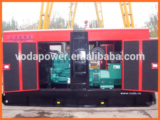 silent diesel power VOLVO generator 250kva 500kva