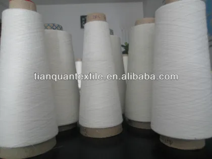 100% Polyester Spun Yarn , Shijiazhuang Origin