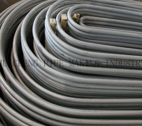 Astm A210 A106b / A53b / A179 / A192 Erw U Bend Pipe Tubes Annealed , Length 6 M ~ 25m