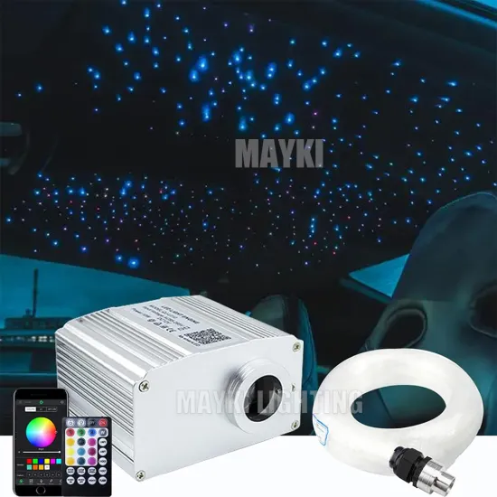 10W RGBW Twinkle Fiber Optic Lights - 550pcs Car Star Ceiling Sky Light Kit