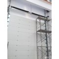 I-Aluminium Alloy Ngaphezulu I-Rolling Industrial lifting Door