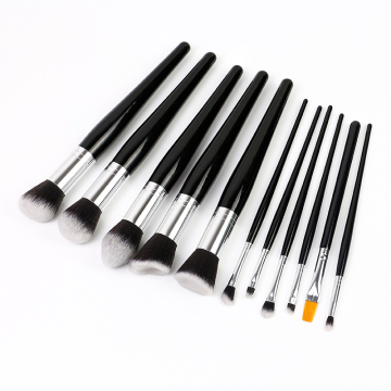 12pcs New design professional makeup brush set, hot sale cosmetic brush set