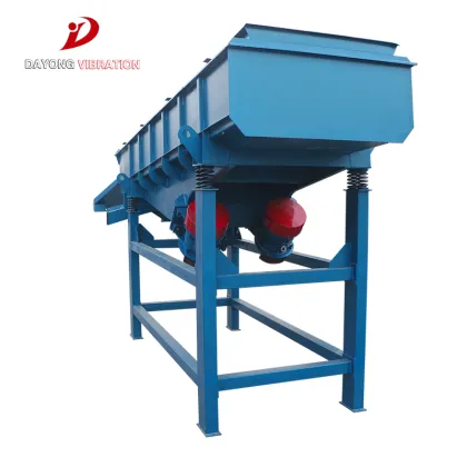 Double Deck Linear Vibrating Sieve for nuts sesame