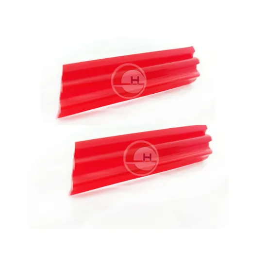 CNC Steel Cover Wiper Lips Made from Pu Material