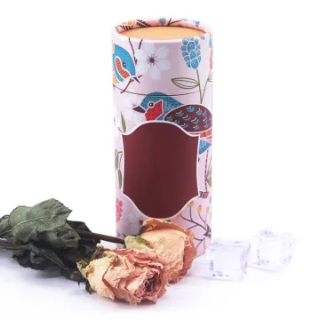 Environmentally friendly custom paper tube packaging