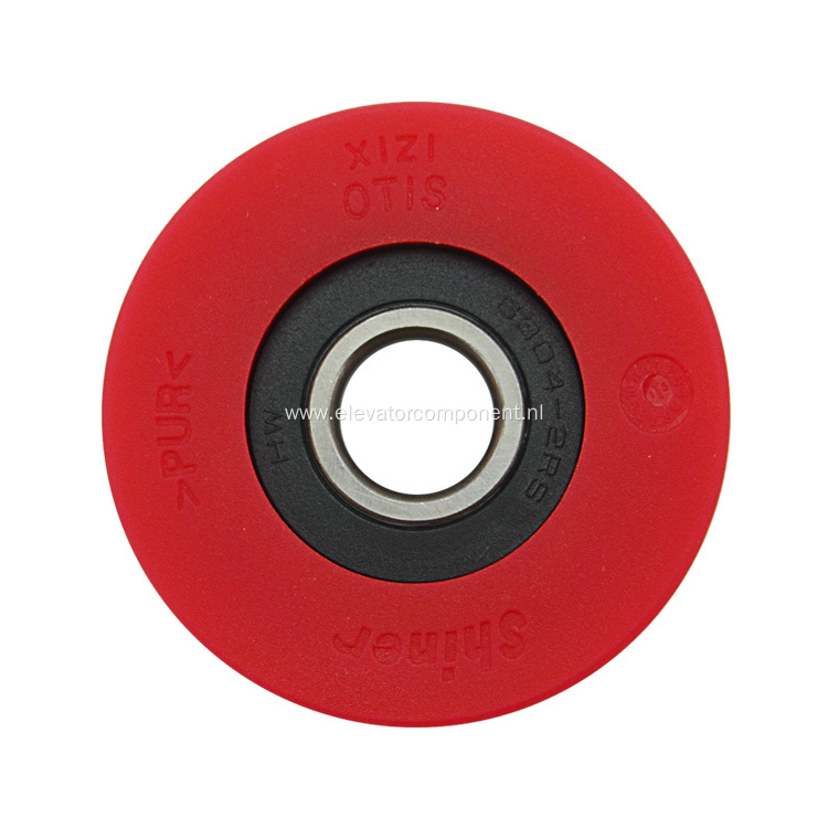 Red Step Roller for Xizi OTIS Escalators 80*25*6304