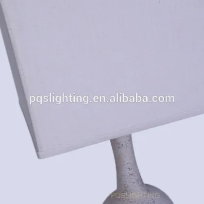 Royal elegant white table lamp for room