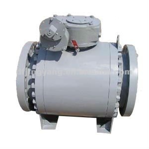 API6D Forged steel trunnion 3-way ball valve
