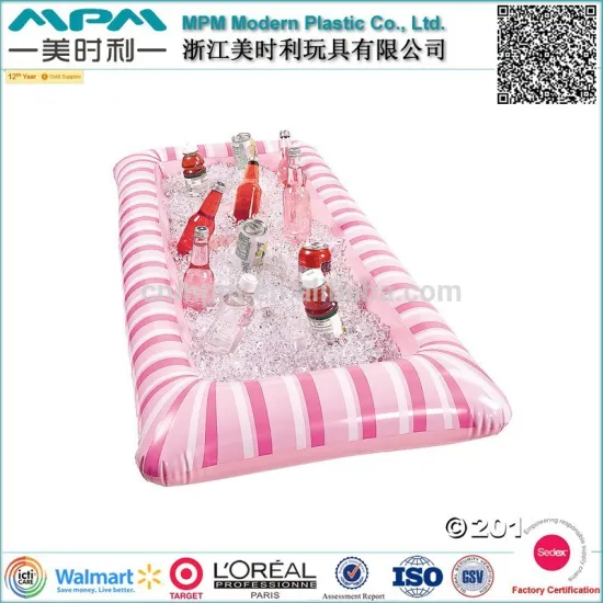 OEM design inflatable party cooler ice bar