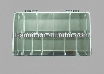 500pcs Empty Nail Art Tips Plastic Box