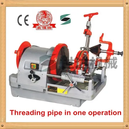 CE Approved Hangzhou 6" Threading Machine for Pipes
