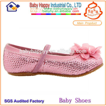 Pink sequin new children shoe