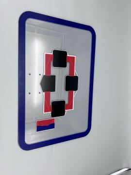 High Quality Wall Mounted PC Basketball Board