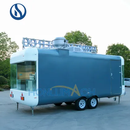 Mobile Fast Food Trailer: Street Food Truck Pizza Burger