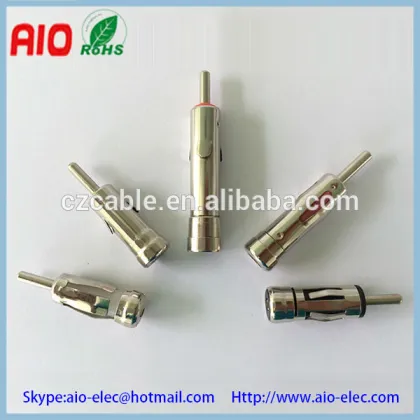 Car antenna jack connector for digital car tv antenna and car radio antenna