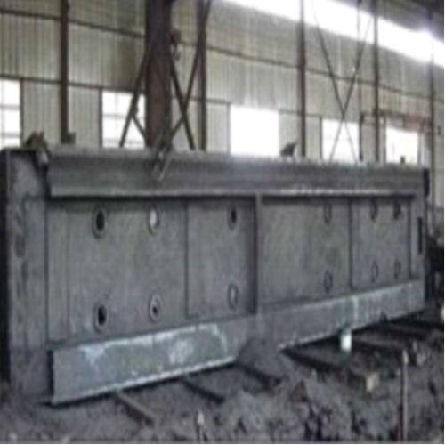 Customized cast iron machine tool bed