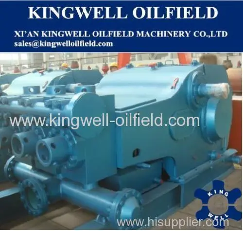 F-1000 Horizontal Triplex Single Mud Pump 