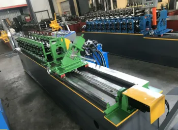 stud c profiles perforated roll forming machine