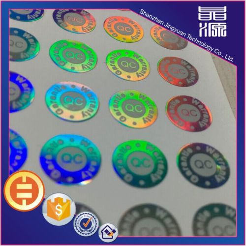 Kesan 3D Hologram Sticker Label