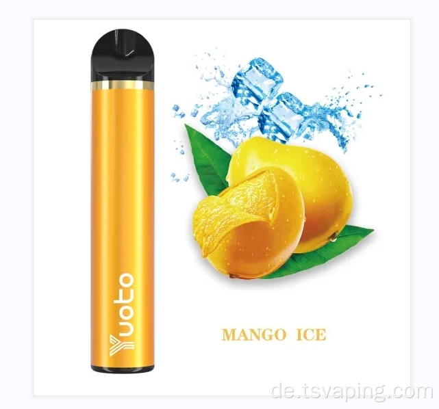 Preis niedriger yuoto verfügbarer Vape Stick 1500puffs 900mah