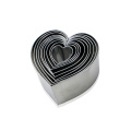 Stainless Steel Heart Star shaped Cookie Cutter