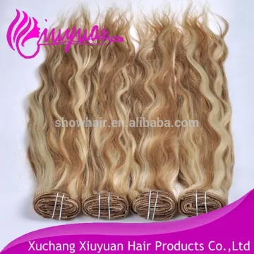 Wholesale High Quality colorful curly cheap hair extensions clip in full head