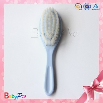 China alibaba promotional baby products PP plastic material cute form different color hair brush and comb set