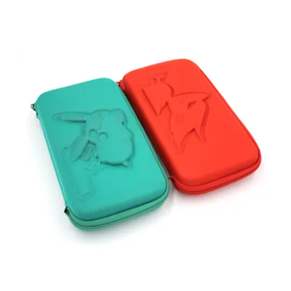 Hard carrying embossed logo video game player eva tool cases for game