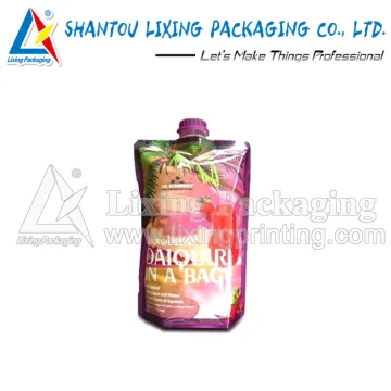 LIXING PACKAGING transparent aluminum foil air bag wine packaging bag in box