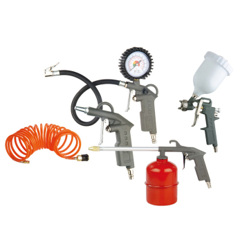 W-2000A5-GP 5 Pcs High Pressure Nozzle Water Washing Gun Spray Gun Set for Car Wash
