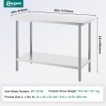 Stainless Steel Prep Table With Under Shelf