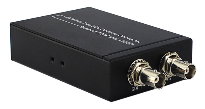 HDMI to 2 SDI output converter